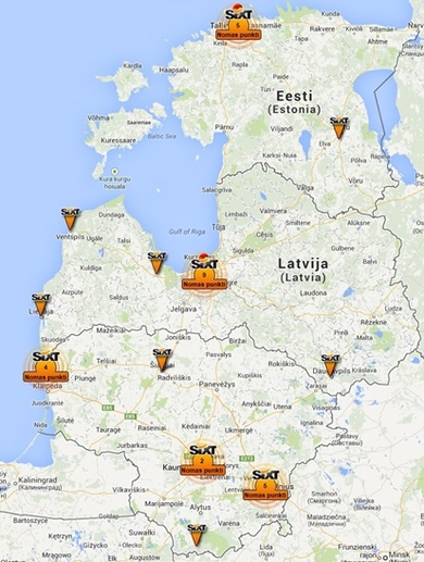 Sixt in Baltic States | Car rental, full service car leasing and fleet management