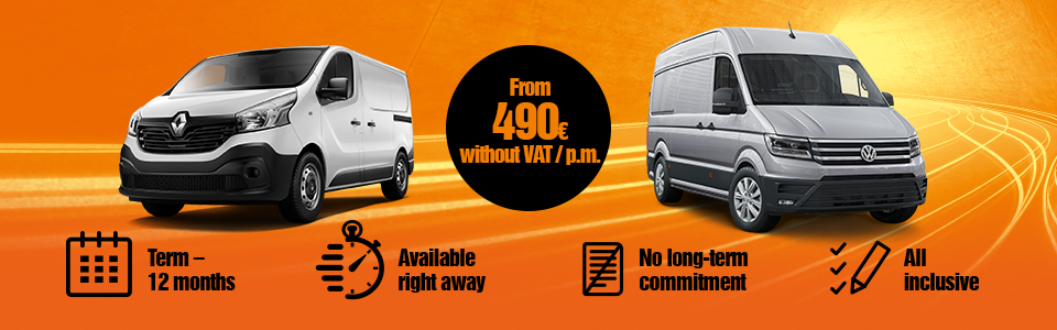 Renault Trafic, Renault Master, VW Crafter car leasing - long term rental | SIXT Leasing