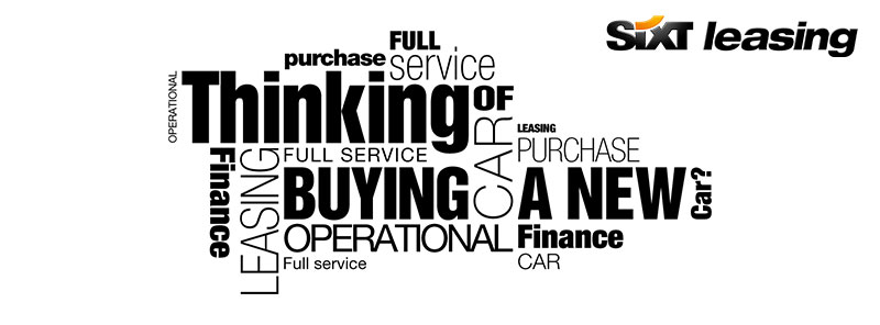 Car leasing. Financial leasing, operational leasing or full service car leasing - which one?