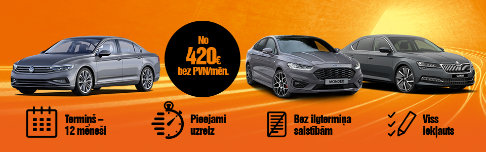 VW Passat, Škoda Superb, Ford Mondeo auto līzings - ilgtermiņa auto noma | SIXT Leasing